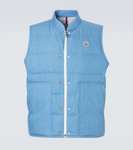 Moncler Moncler Archivio cotton down vest