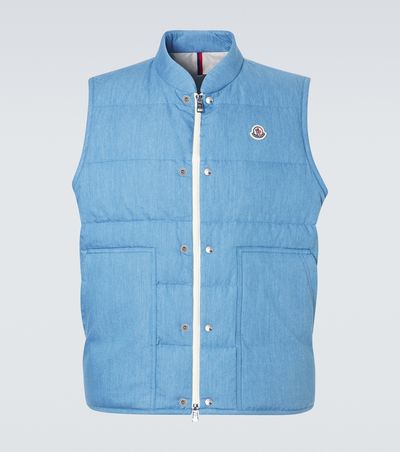 Moncler Moncler Archivio cotton down vest