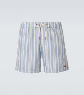 Moncler Moncler Archivio striped swim trunks