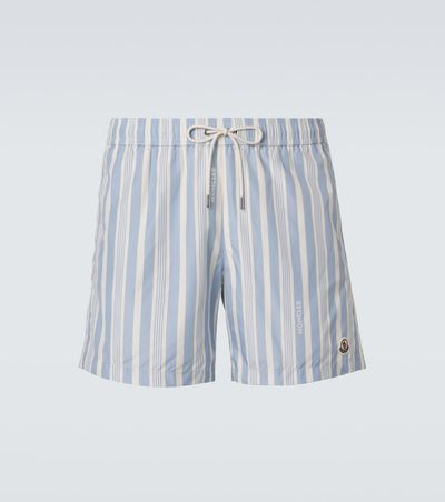 Moncler Moncler Archivio striped swim trunks