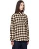 Moncler Moncler Beige & Brown Check Wool Shirt - 2