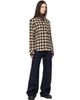 Moncler Moncler Beige & Brown Check Wool Shirt - 4