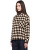 Moncler Moncler Beige & Brown Check Wool Shirt - 5