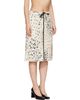 Moncler Moncler Beige Animalier Print Padded Midi Skirt - 2