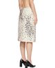 Moncler Moncler Beige Animalier Print Padded Midi Skirt - 3