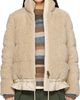 Moncler Moncler Beige Cedre Teddy Short Down Jacket - 1
