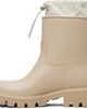 Moncler Moncler Beige Kickstream Rain Boots - 3