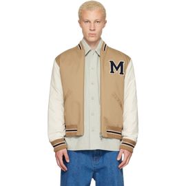 Moncler Moncler Beige Oreane Down Bomber Jacket