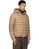 Moncler Moncler Beige Vermeille Hooded Short Down Jacket - 2