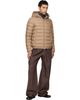 Moncler Moncler Beige Vermeille Hooded Short Down Jacket - 5