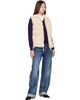 Moncler Moncler Beige Wool & Cashmere Blend Down Vest - 4