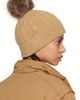 Moncler Moncler Beige Wool & Cashmere Pom Pom Beanie - 3