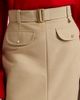 Moncler Moncler Belted cotton pencil skirt - 3
