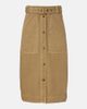 Moncler Moncler Belted denim midi skirt - 1