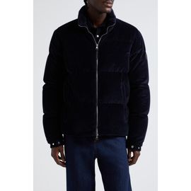 Moncler Moncler Besbre Quilted Corduroy Short Down Puffer Jacket