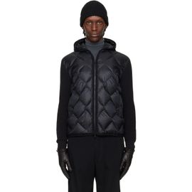 Moncler Moncler Black Archivio Cardigan Down Jacket