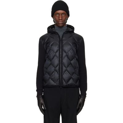Moncler Moncler Black Archivio Cardigan Down Jacket