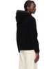 Moncler Moncler Black Archivio Zip-Up Cardigan Hoodie - 3