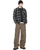 Moncler Moncler Black Check Zip Shirt - 5