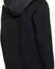 Moncler Moncler Black Cotton & Neoprene Zip-Up Hoodie - 3