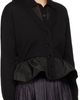Moncler Moncler Black Cotton Cashmere & Silk Cardigan - 2