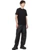 Moncler Moncler Black Double Leather Logo Cotton T-shirt - 4