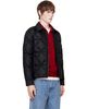 Moncler Moncler Black Down Diamond Quilted Shirt Jacket - 2