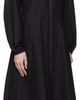 Moncler Moncler Black Front Zip Midi Dress - 2