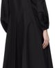 Moncler Moncler Black Front Zip Midi Dress - 3