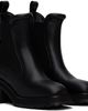 Moncler Moncler Black Gigi Leather Chelsea Boots - 4