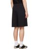 Moncler Moncler Black Interlock Cotton Blend Shorts - 3