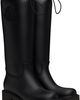 Moncler Moncler Black Kickstream High Rain Tall Boots - 4