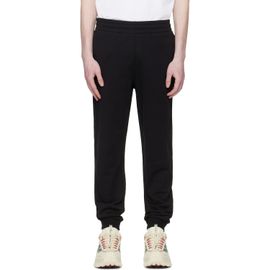 Moncler Moncler Black Logo Cotton Fleece Track Pants