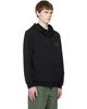 Moncler Moncler Black Logo Cotton Fleece Zip-Up Hoodie - 2