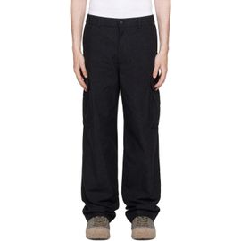 Moncler Moncler Black Logo Zip Cargo Pants
