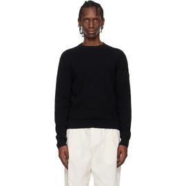 Moncler Moncler Black Matt Crewneck Sweater