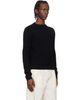 Moncler Moncler Black Matt Crewneck Sweater - 2