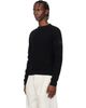 Moncler Moncler Black Matt Crewneck Sweater - 4
