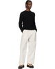 Moncler Moncler Black Matt Crewneck Sweater - 5
