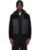 Moncler Moncler Black Mistral Teddy Short Down Jacket - 1