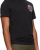 Moncler Moncler Black Overlapped Logo Cotton T-shirt - 2