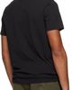 Moncler Moncler Black Overlapped Logo Cotton T-shirt - 3