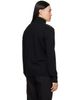 Moncler Moncler Black Padded Wool Zip-Up Down Cardigan - 3