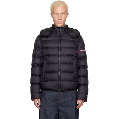 Moncler Moncler Black Ravenlock Hooded Short Down Jacket