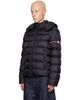 Moncler Moncler Black Ravenlock Hooded Short Down Jacket - 4