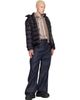 Moncler Moncler Black Ravenlock Hooded Short Down Jacket - 5