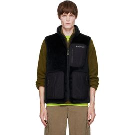 Moncler Moncler Black Reversible Fleece Down Vest