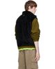 Moncler Moncler Black Reversible Fleece Down Vest - 3