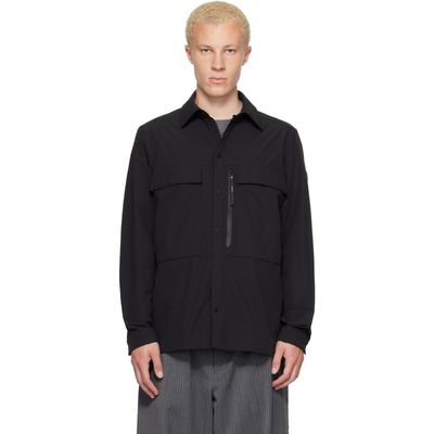 Moncler Moncler Black Ripstop Shirt
