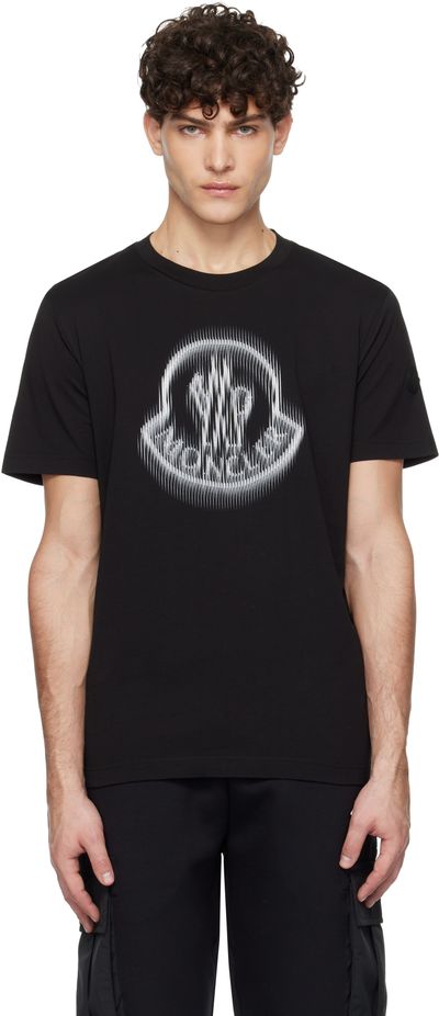 Moncler Moncler Black SS T-shirt